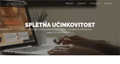 Desktop Screenshot of novolon.com